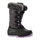 Kamik Winter Boots Snowangel - Made in Canada, waterproof - charcoal grey/purple girls